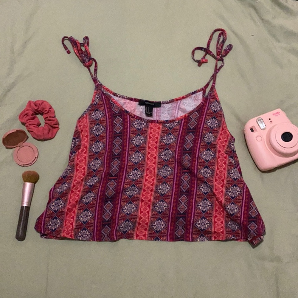 Boho Crop Top
